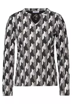 Лонгслив CECIL Shirt, черный