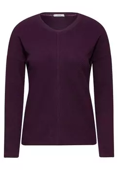 Лонгслив CECIL Shirt, цвет aubergine