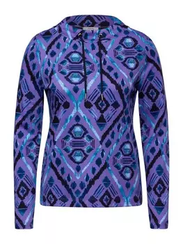 Лонгслив CECIL Shirt, фиолетовый