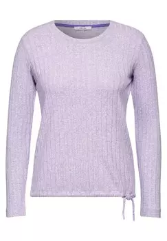 Лонгслив CECIL Shirt, фиолетовый