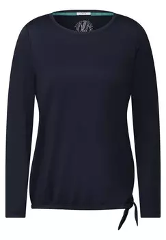 Лонгслив CECIL Shirt, ночной синий