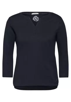 Лонгслив CECIL Shirt, ночной синий