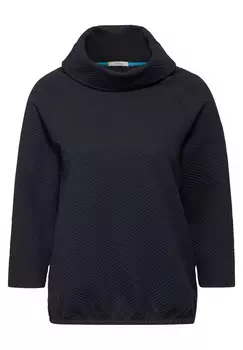 Лонгслив CECIL Shirt, ночной синий