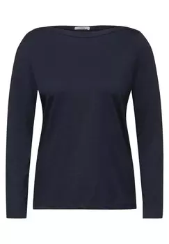 Лонгслив CECIL Shirt, ночной синий