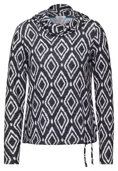 Лонгслив CECIL Shirt, серый