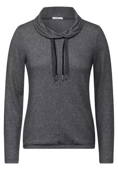 Лонгслив CECIL Shirt, серый