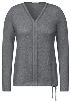 Лонгслив CECIL Shirt, серый