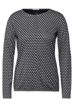 Лонгслив CECIL Shirt, серый