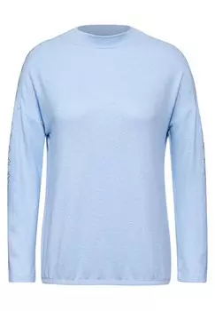 Лонгслив CECIL Shirt, синий