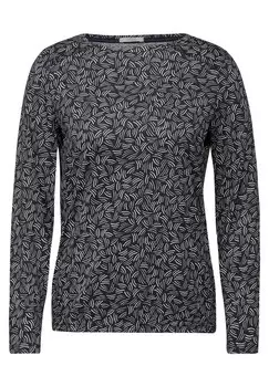 Лонгслив CECIL Shirt, темно-серый