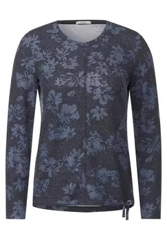 Лонгслив Cecil, синий/ночной синий