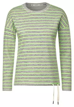 Лонгслив Cecil, зеленый