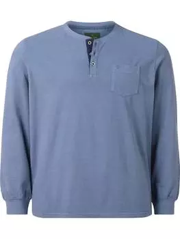 Лонгслив Charles Colby, синий