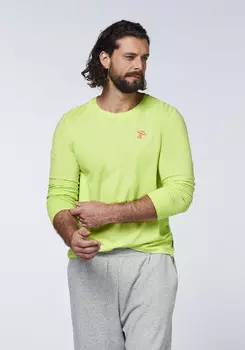 Лонгслив Chiemsee, зеленый