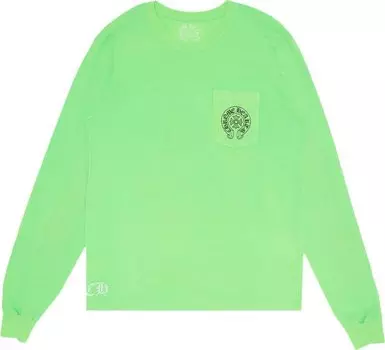 Лонгслив Chrome Hearts Las Vegas Exclusive Tie Dye Floral Long-Sleeve 'Green', зеленый