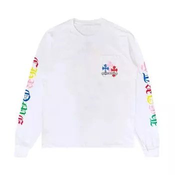 Лонгслив Chrome Hearts Multicolor Long-Sleeve 'White', белый