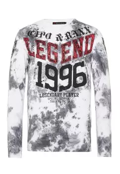 Лонгслив CIPO & BAXX, белый