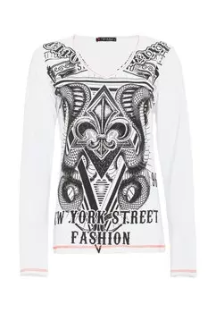 Лонгслив CIPO & BAXX, белый