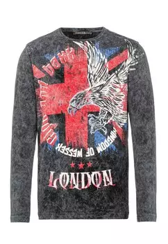 Лонгслив CIPO & BAXX, черный