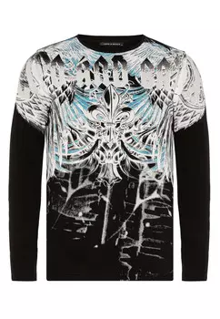 Лонгслив Cipo & Baxx Langarmshirt, черный