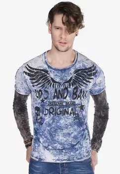 Лонгслив Cipo & Baxx Langarmshirt, индиго