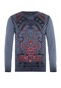 Лонгслив Cipo & Baxx Langarmshirt, индиго
