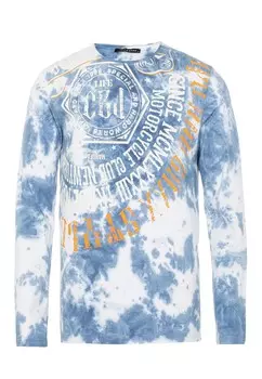 Лонгслив Cipo & Baxx Langarmshirt, синий
