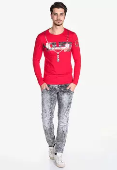 Лонгслив Cipo & Baxx Sweatshirt, красный