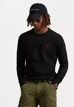Лонгслив CLASSIC FIT LONG-SLEEVE Polo Ralph Lauren, черный