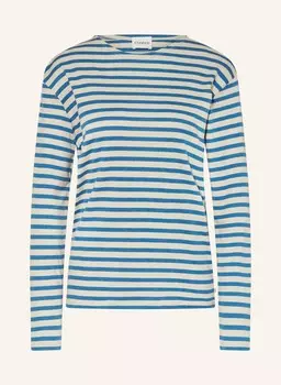 Лонгслив CLOSED, белый/синий