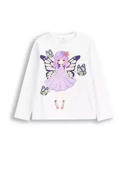 Лонгслив Coccodrillo, белый