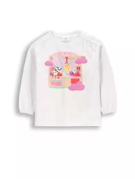 Лонгслив Coccodrillo, белый