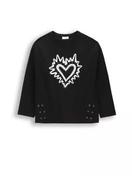 Лонгслив Coccodrillo, черный