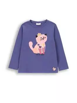 Лонгслив Coccodrillo T-Shirt mit langen rmeln, темно-синий