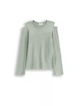 Лонгслив Coccodrillo, зеленый