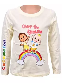 Лонгслив CoComelon Langarmshirt CoComelon, кремовый