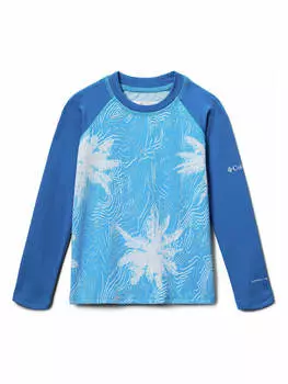 Лонгслив Columbia, цвет hellblau/blau