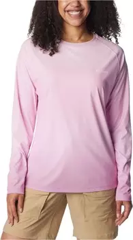 Лонгслив Columbia PFG Tidal Deflector Long Sleeve, цвет Bright Lavender