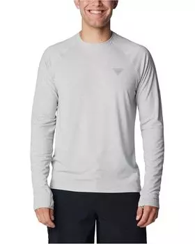 Лонгслив Columbia PFG Uncharted, цвет Cool Grey Heather