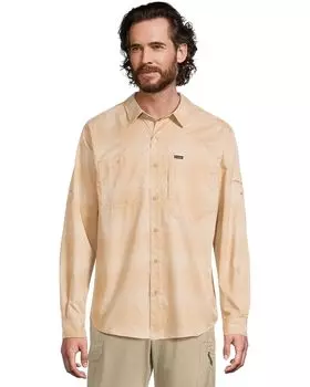 Лонгслив Columbia Silver Ridge Utility Lite Plaid Long, цвет Canoe Large Blur Check