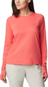 Лонгслив Columbia Summit Valley Long Sleeve Crew, цвет Juicy