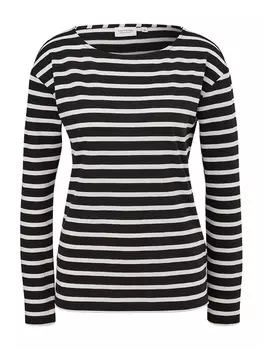 Лонгслив comma, черный