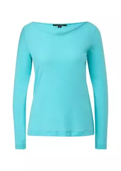 Лонгслив Comma, цвет Aqua