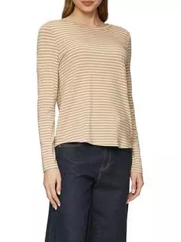 Лонгслив comma, цвет creme/beige