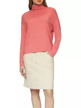 Лонгслив comma, оранжевый