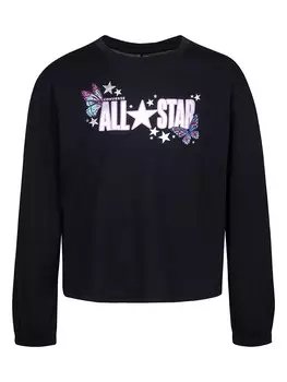 Лонгслив Converse, черный