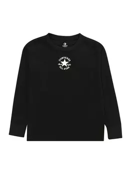 Лонгслив CONVERSE SUSTAINABLE CORE, черный