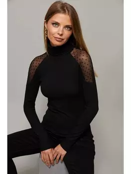 Лонгслив Cool and sexy, черный