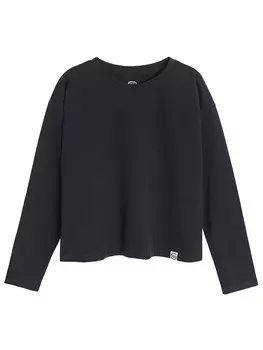 Лонгслив COOL CLUB, черный