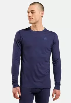 Лонгслив CREW NECK ODLO, синий